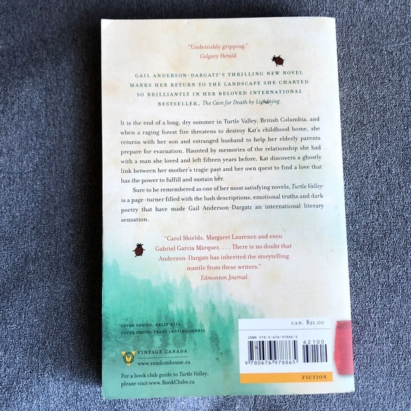 Turtle Valley ~ Gail Anderson-Dargatz ~ 🇨🇦 ~ Paperback - Picture 2 of 7